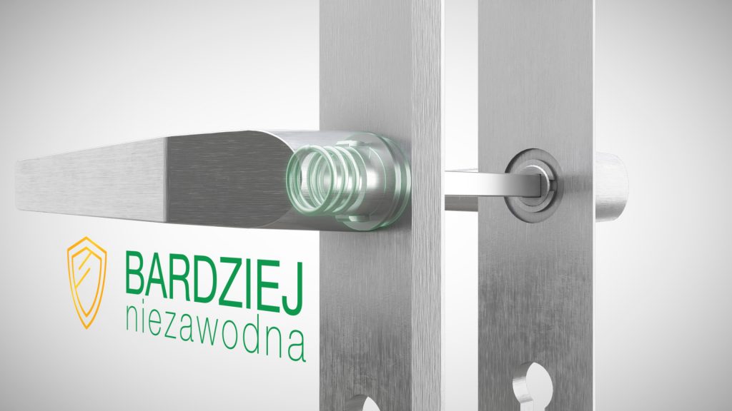 KLAMKA_AXA_Animacja_3D Klamka animacja 3d