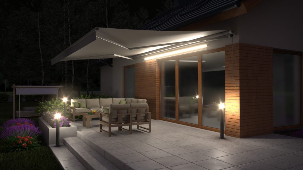 Markiza Noc Wizualizacja 3D Markiza Wizualizacja 3D