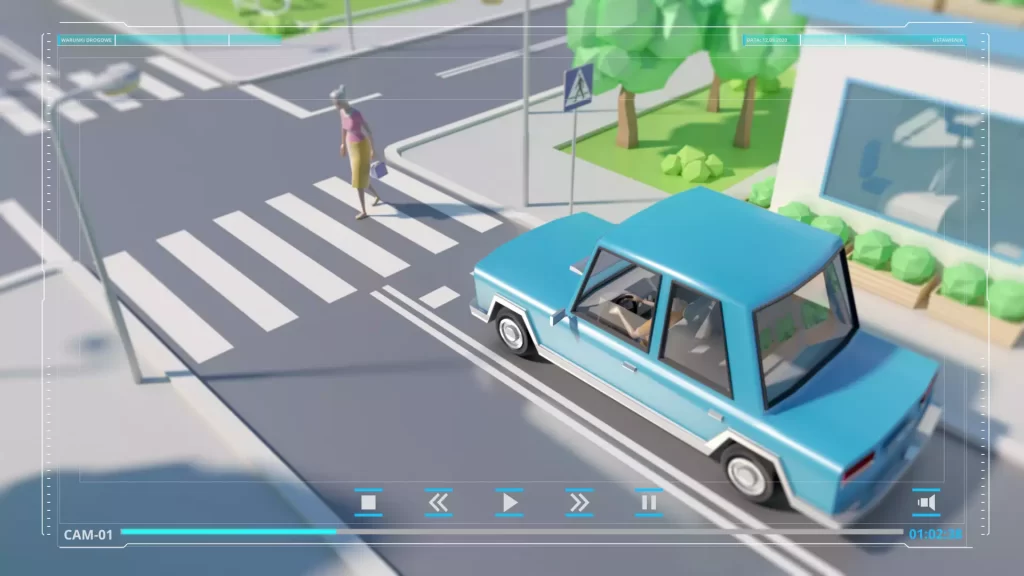 Animacja 3D Bezpiecze艅stwo Ruchu Drogowego 01_02 Animacja 3D Bezpiecze艅stwo Ruchu Drogowego