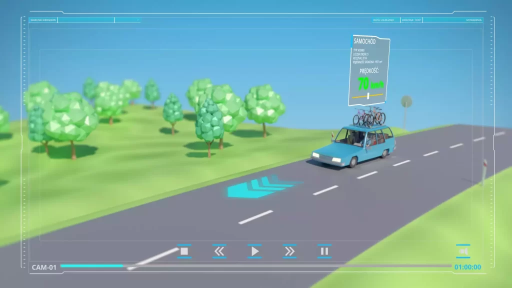 Animacja 3D Bezpieczeństwo Ruchu Drogowego 03_03 Animacja 3D Bezpieczeństwo Ruchu Drogowego