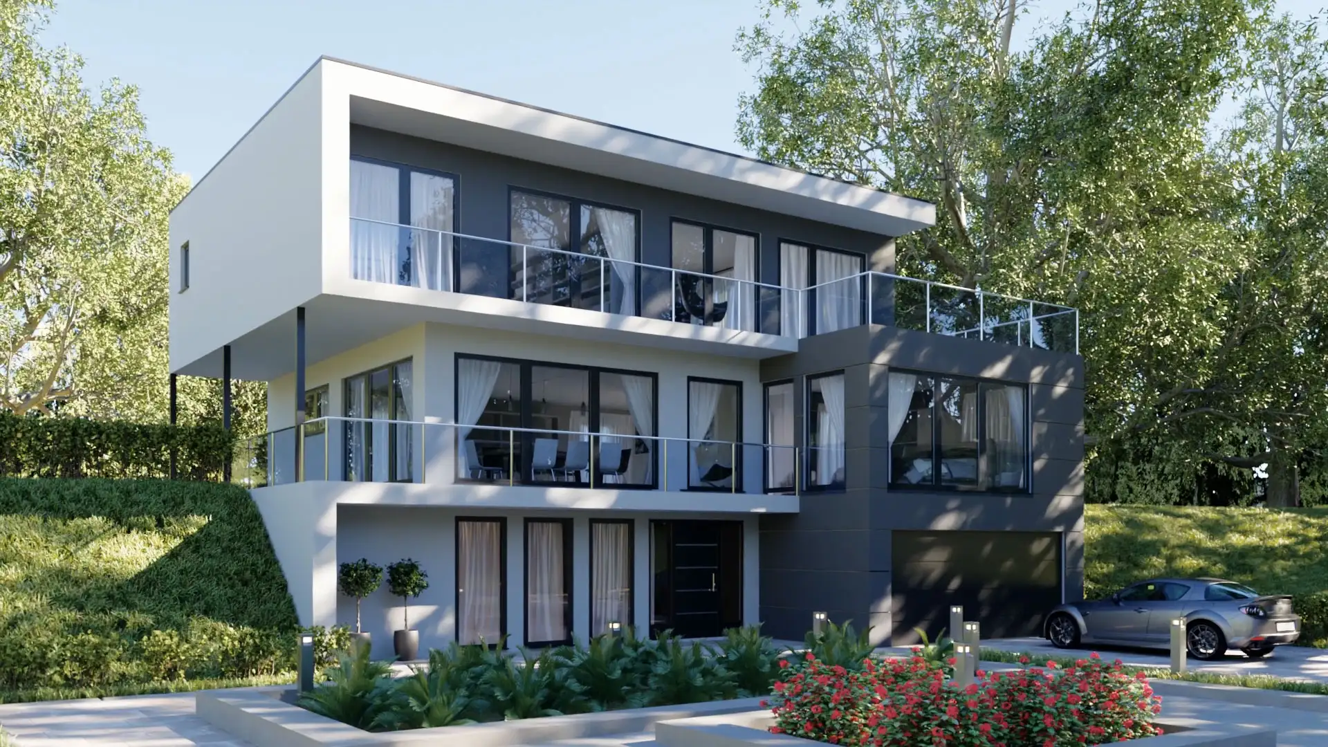 Aluprof Okno Animacja techniczna 3D