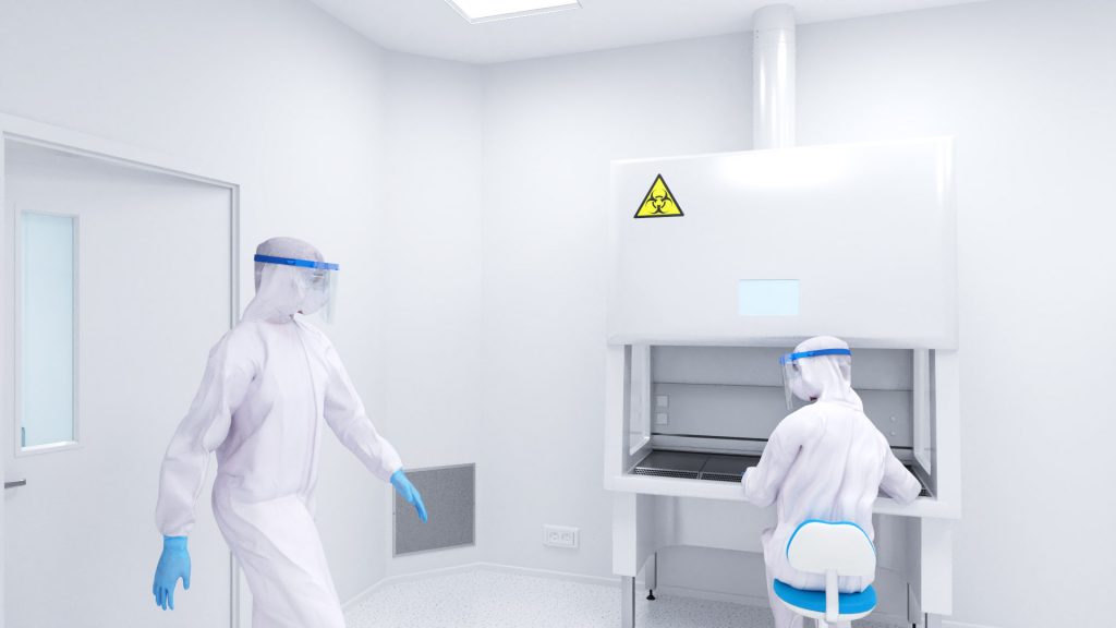 Halton Animacja 3D Clean Room 06 Animacja 3D Clean Room