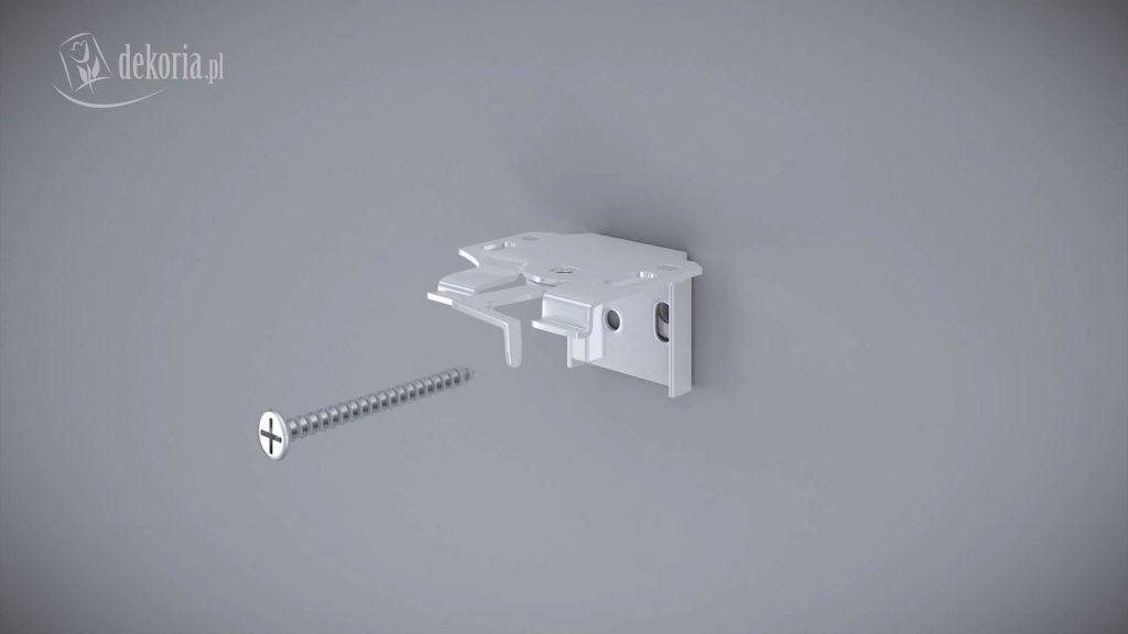 Animacja 3D montażu Rolety Rzymskie 03 Animacja 3D montażu Rolety Rzymskie