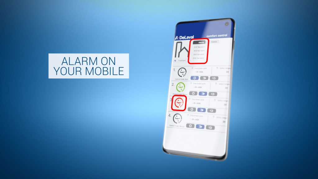 DeLaval Comfort Control Animacja Techniczna 3D 006 DeLaval Comfort Control Animacja Techniczna 3D
