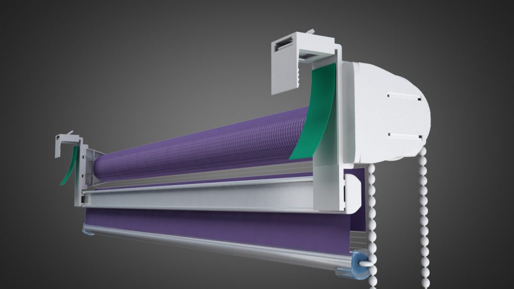 Animacja 3D Roleta Dzie艅 Noc 005 Animacja 3D Roleta Dzie艅 Noc