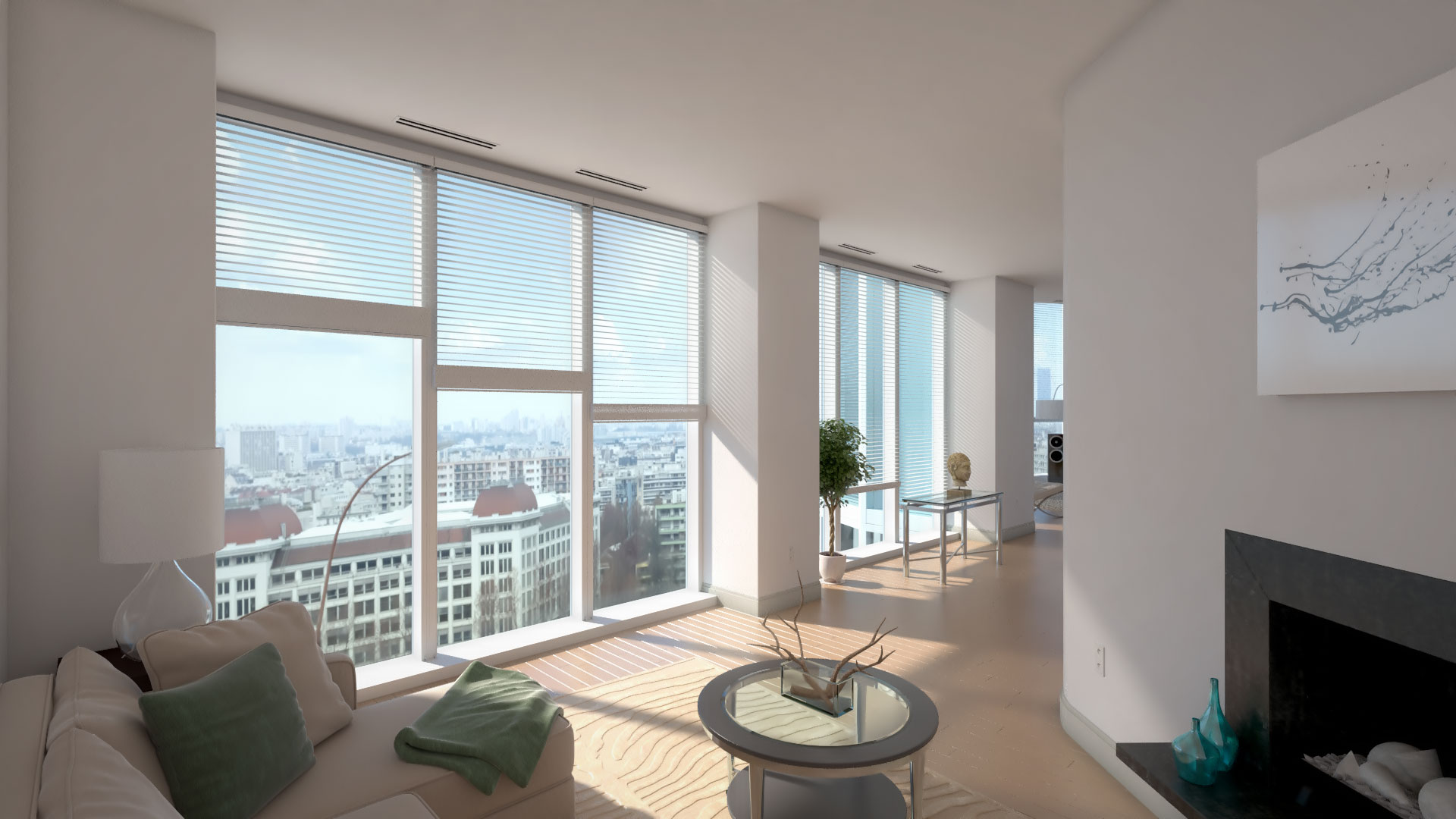 Animacja 3D Żaluzje