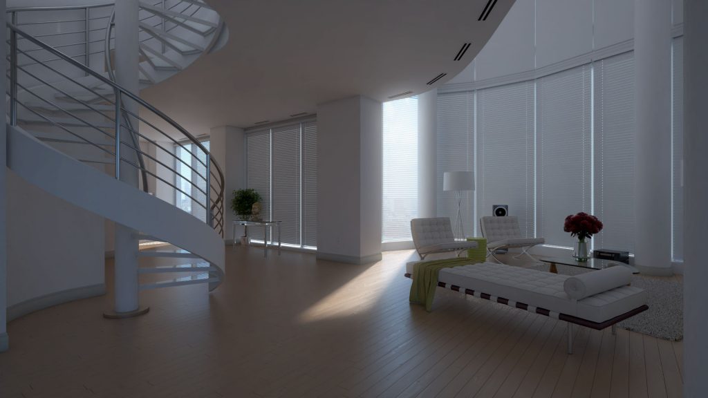 Animacja 3D Żaluzje 005 Animacja 3D Żaluzje