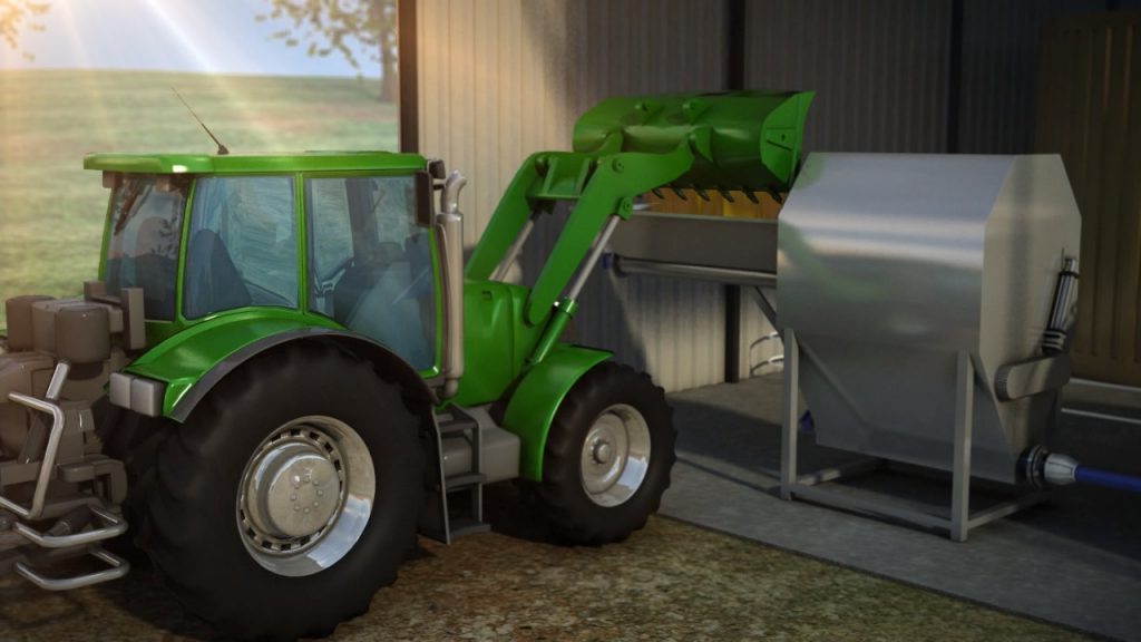 Animacja 3D biogazownia 002 Animacja 3D biogazownia