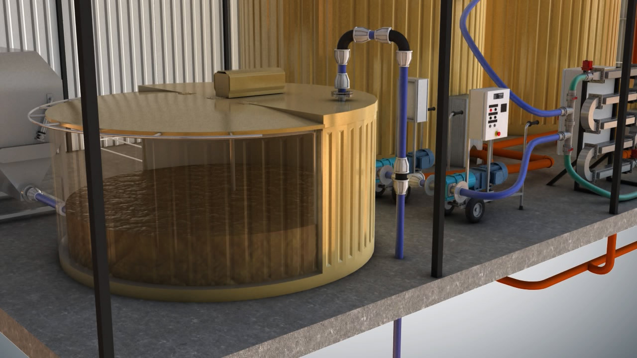 Animacja 3D biogazownia