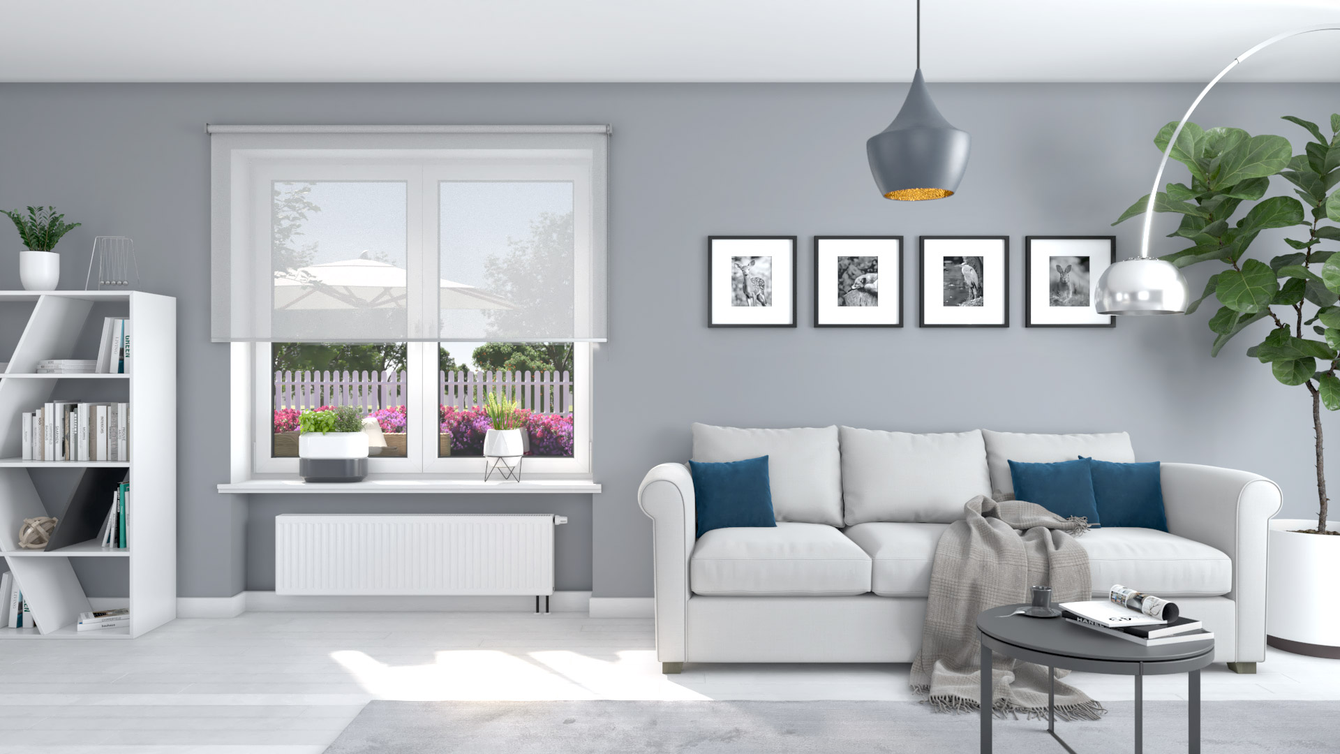 Animacja 3D Roleta Screen