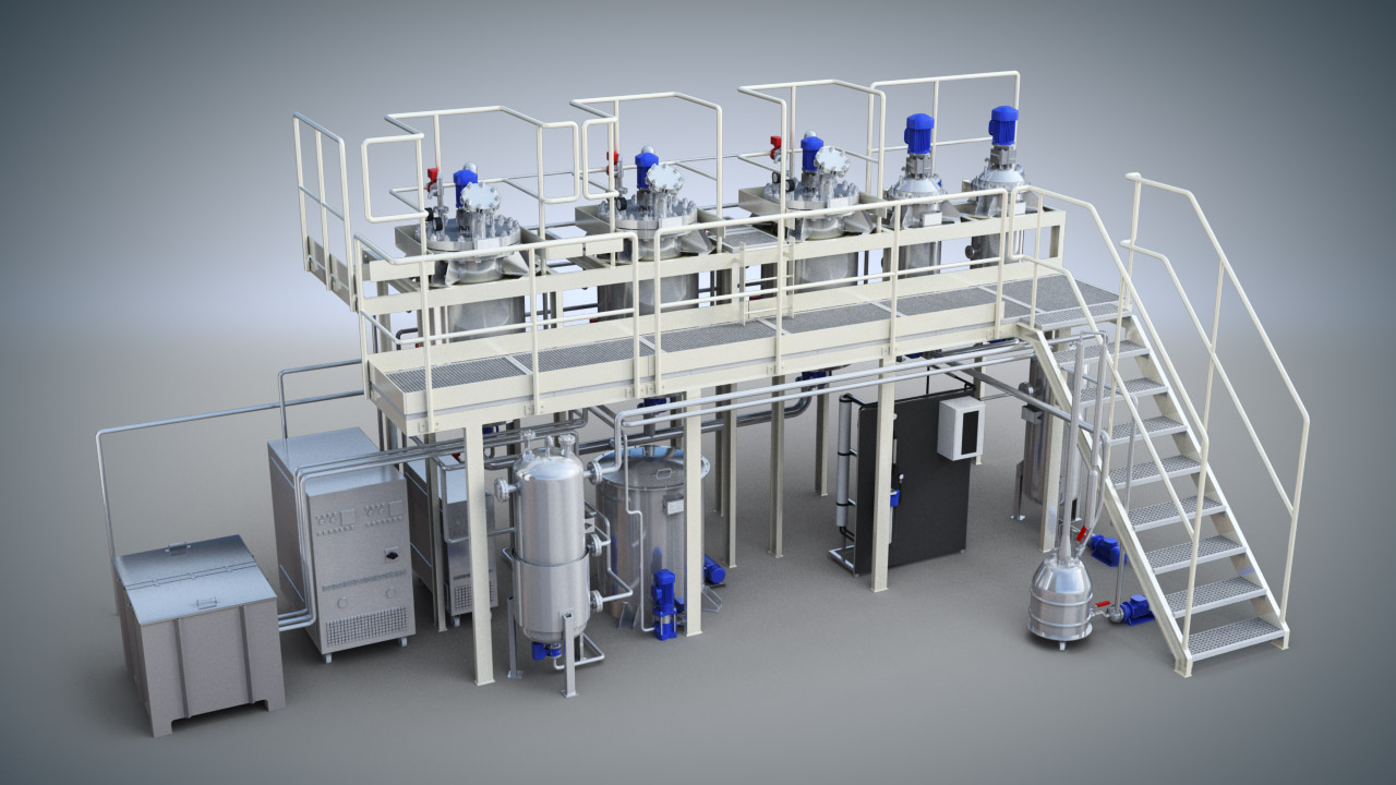 Biorafinera Animacja 3D