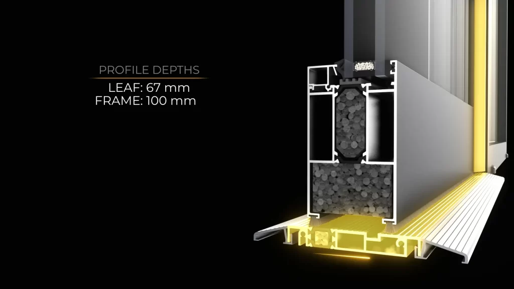 Commercial Door Animacja 3D 005 Commercial Door Animacja techniczna 3D
