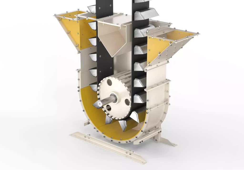 Rendery produktowe 3D Podnosnik Kubelkowy 002 Rendery produktowe 3D Podnosnik Kubelkowy