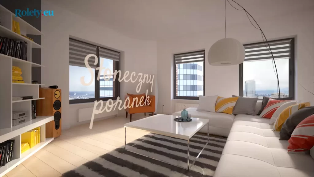 Rolety Dzie艅-Noc Animacja 3D 001 Rolety Dzie艅-Noc Animacja 3D