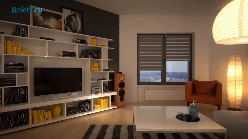 Rolety Dzie艅-Noc Animacja 3D 003 Rolety Dzie艅-Noc Animacja 3D