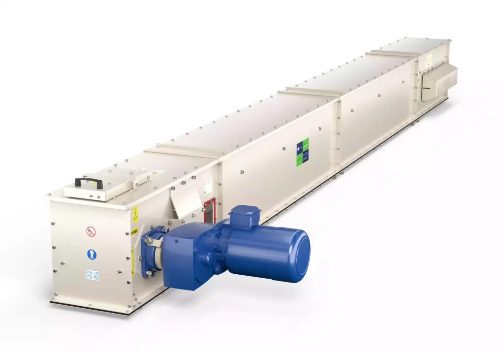 3VO Animacje 3D Rendery produktowe - Przenosnik lancuchowy 004 Render 3D przenośnika łańcuchowego