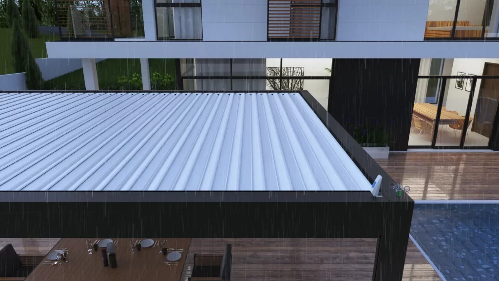 Pergola TechnicPro Render Produktowy 3D 006 Pergola Technic Pro - animacja 3D