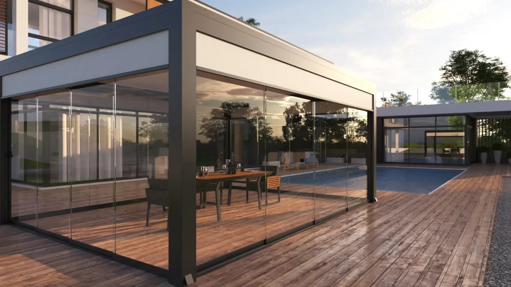 Pergola TechnicPro Render Produktowy 3D 010 Tarasola Technic Pro -Animacja produktowa