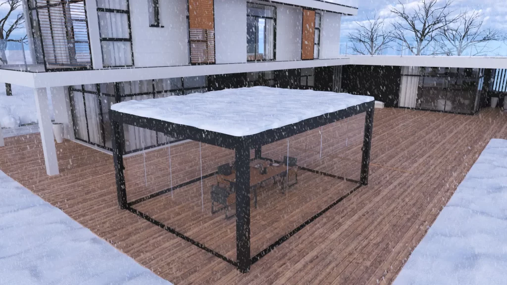 Pergola TechnicPro Render Produktowy 3D 014