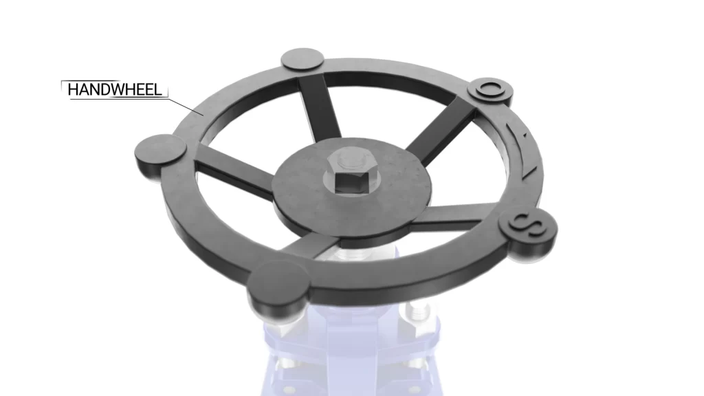 Zetkama_Klasa_800_Still_kolo Animacja zaworu zaporowego Zetkama ANSI class 800