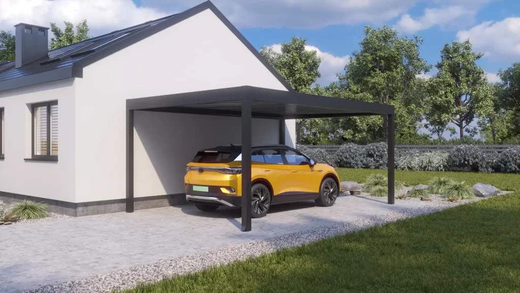 3vo Studio Animacje 3D - Carport Render Produktowy 002 3vo Studio Animacje 3D - Carport Render Produktowy