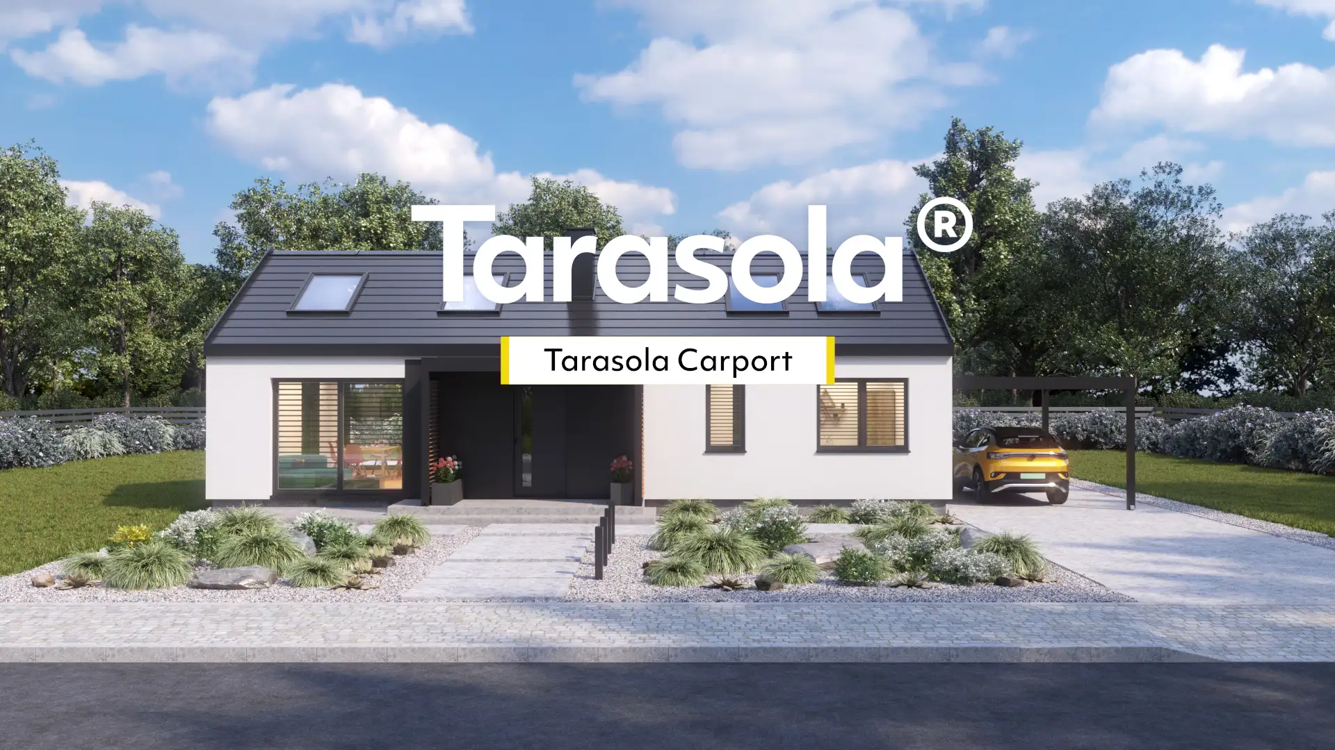 3vo Studio Animacje 3D - Carport Render Produktowy