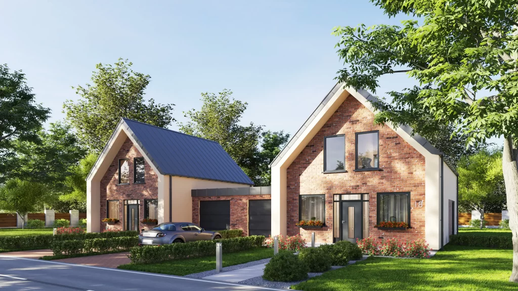 blizniak1 v6 03a kopia Wizualizacje dom贸w dwurodzinnych 3D