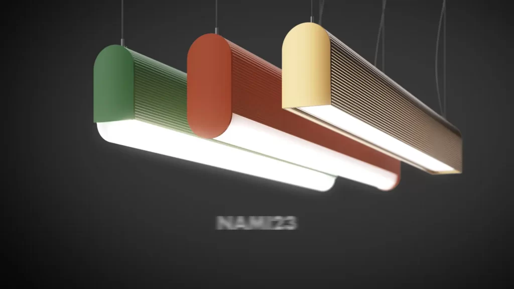 3vo animacja 3d produktowa Lampy 001 kopia Profil aluminiowy NAMI23 - render 3D