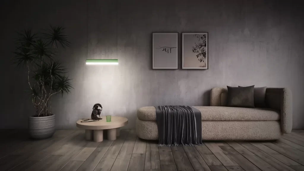 3vo animacja 3d produktowa Lampy 002 kopia Wizualizacja pomieszczenia z oprawą 3D profil NAMI23