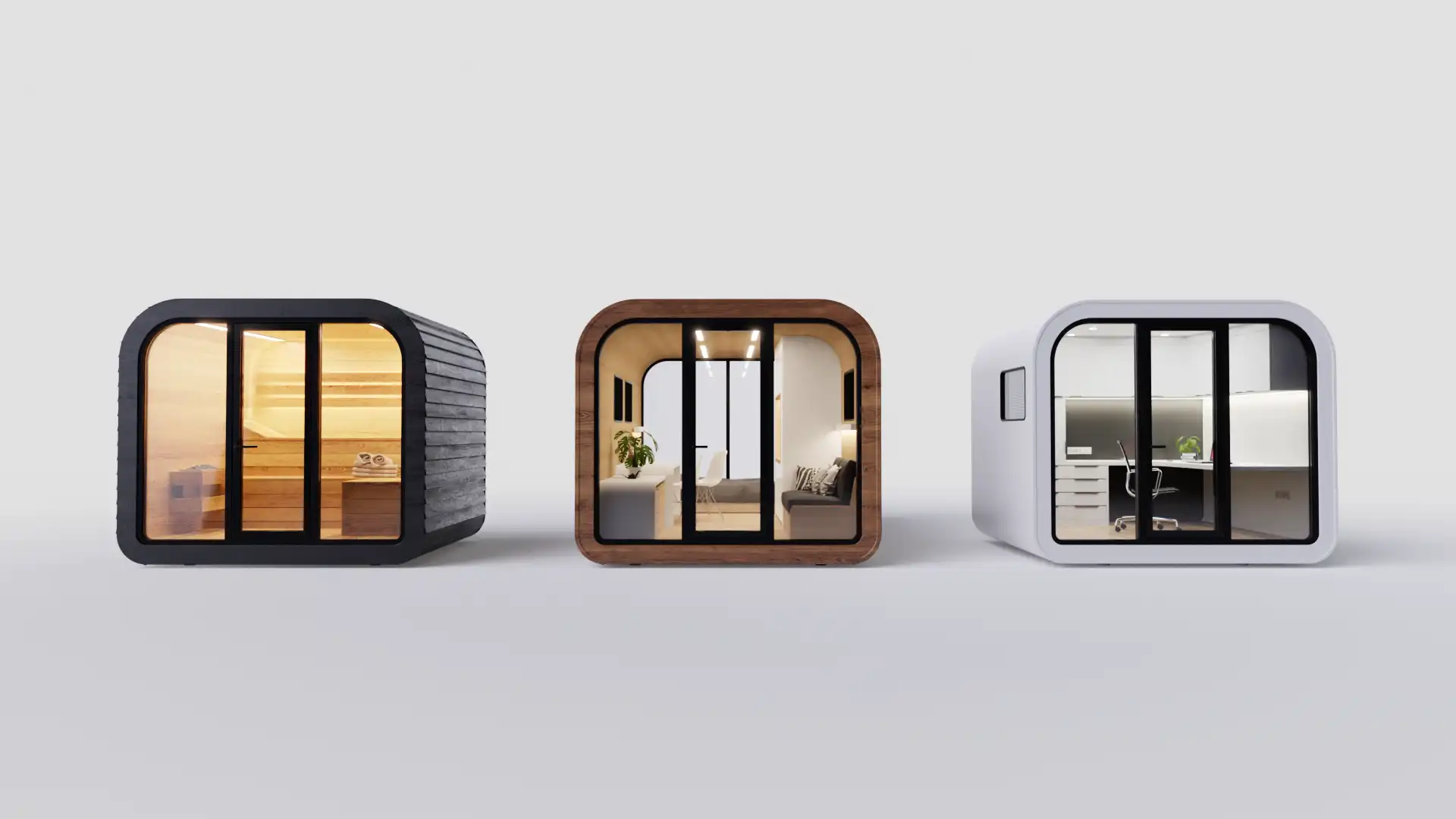 Rendery produktowe - dom panelowy