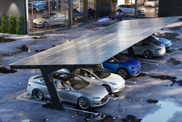 Carport - Wizualizacja 3D