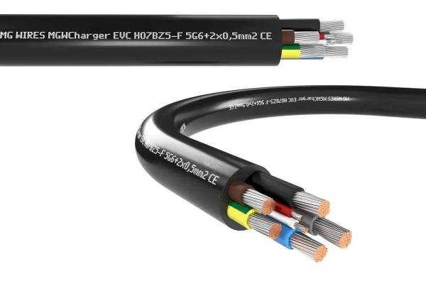 Wizualizacja produktu 3D przewody