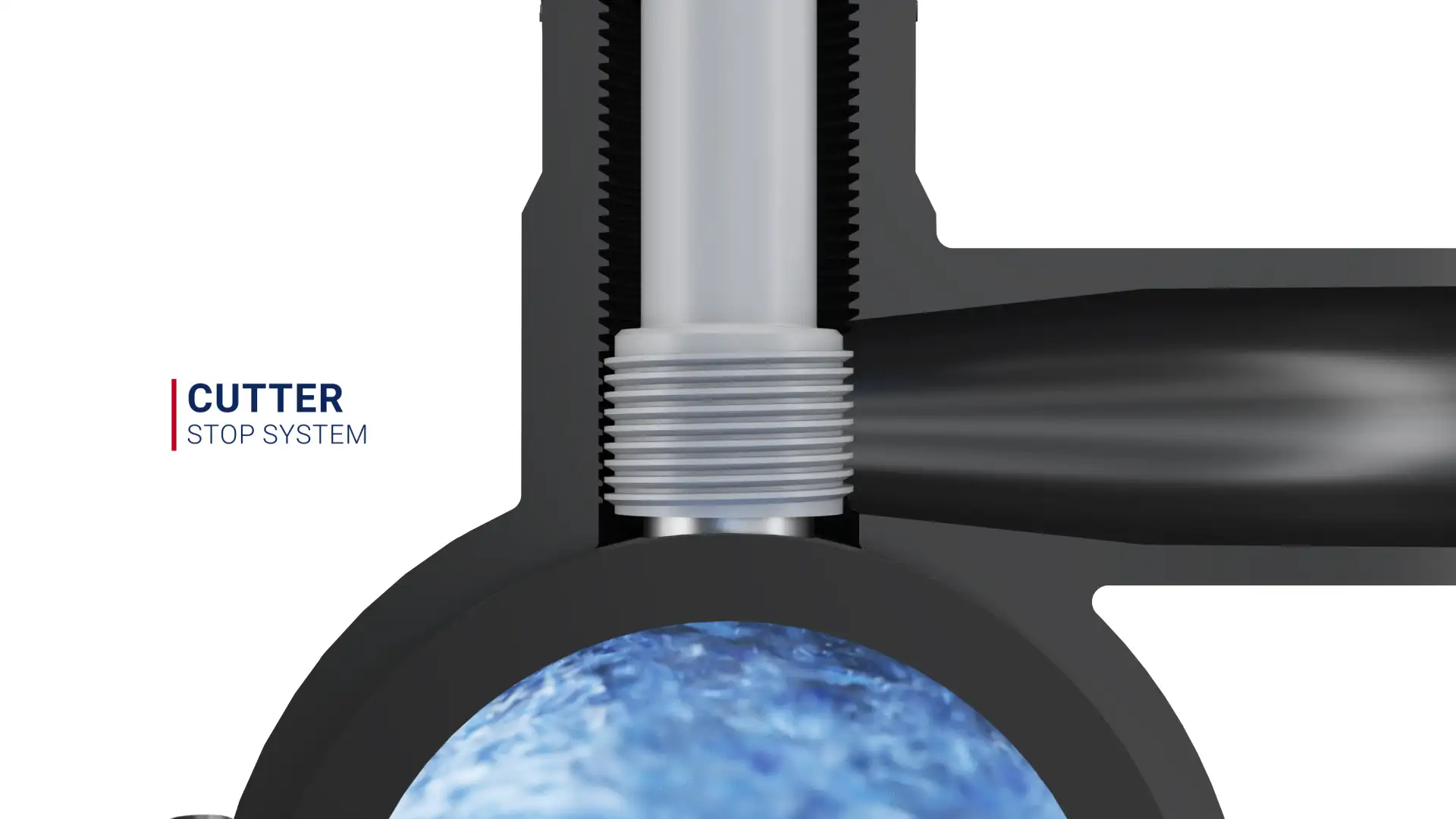 Animacja techniczna 3D Trójnik Siodłowy Fox