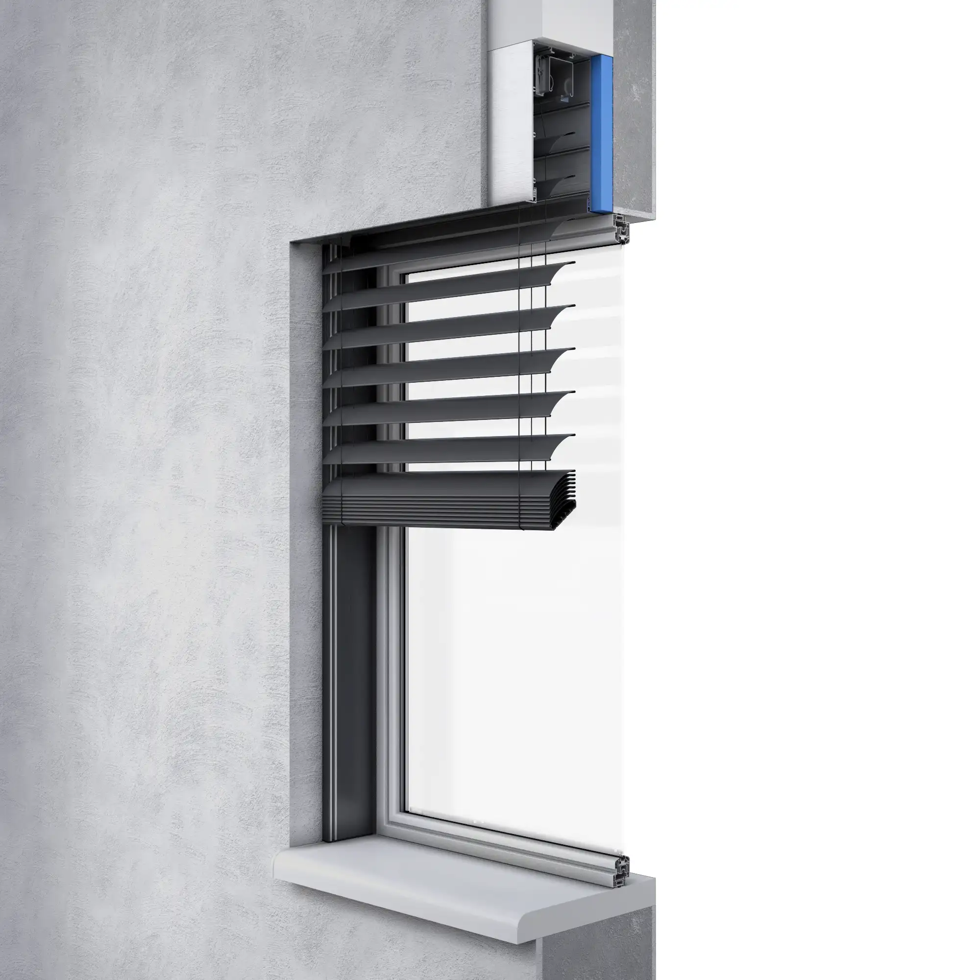 Render produktowy 3D przekroju