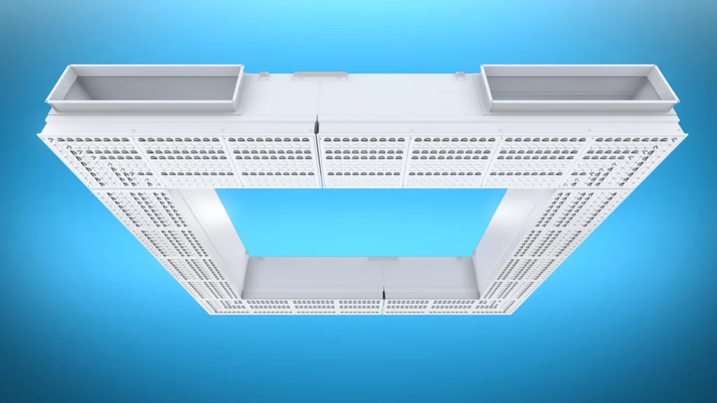 Medyczne Animacje 3D Sala Operacyjna Halton 3vo Studio 001e System wentylacji - urz膮dzenie render