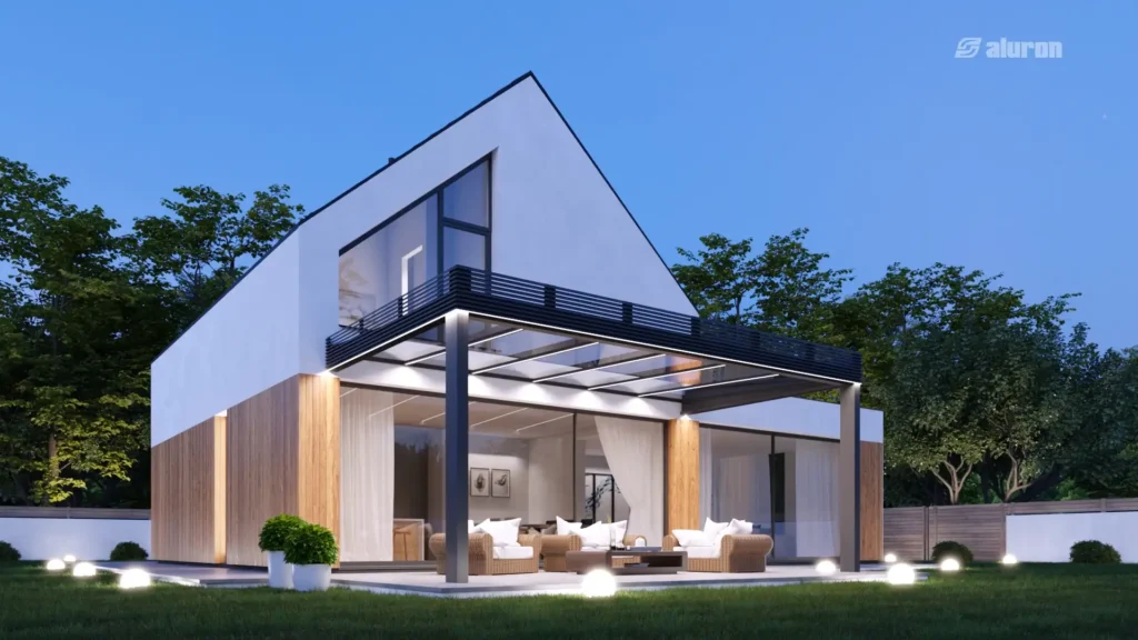 Animacje 3D Wizualizacja pergoli 3vo Studio 010 Pergola - ogród zimowy - animacja 3D