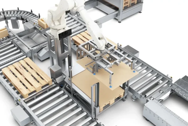 Linia paletyzacji 3D Argospaw - działanie