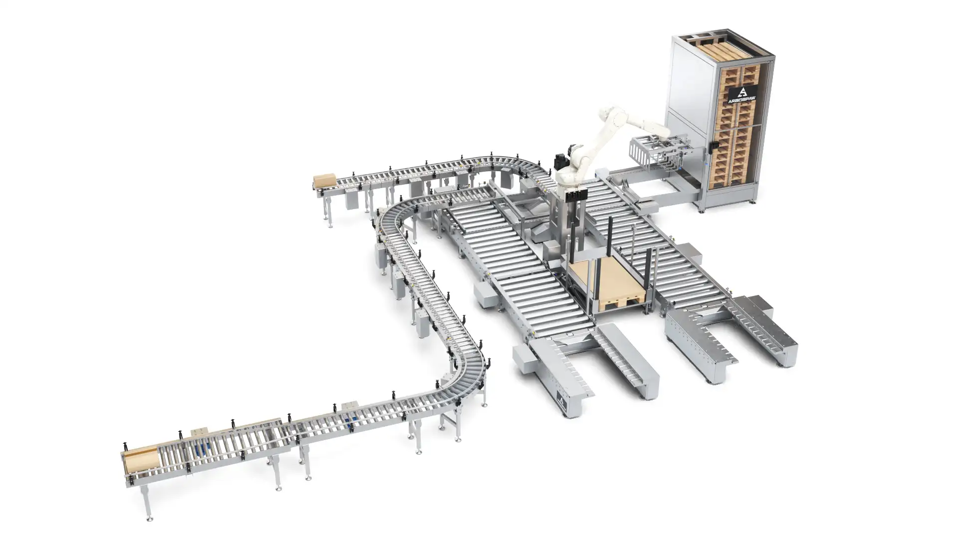 Linia paletyzacji 3D Argospaw