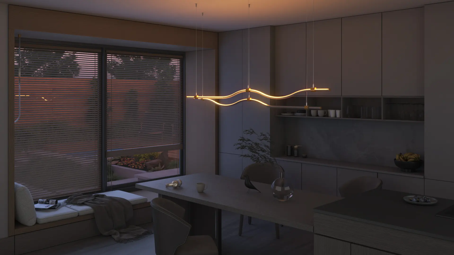 Animacja 3D profilu LED Topmet