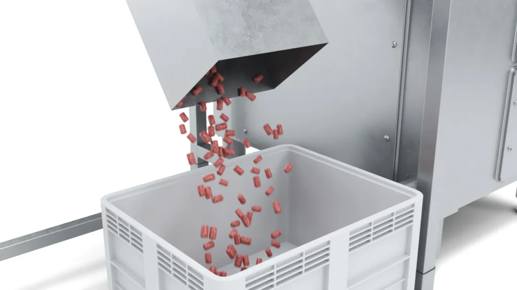 Techniczne Animacje 3D Linia Detakcji 3vo Studio Wizualizacje 3D 008 Animacja 3D maszyny przemysłowej | Linia detekcji Argospaw